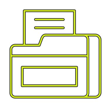 dizin simgesi vektör illüstrasyonu 