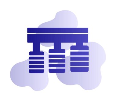 Araba pedalları web tasarım ikonu. Beyaz arkaplanda vektör illüstrasyonu