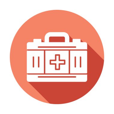 İlk yardım kiti vektör illüstrasyonu