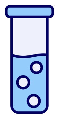 Test Tube modern icon vector illustration