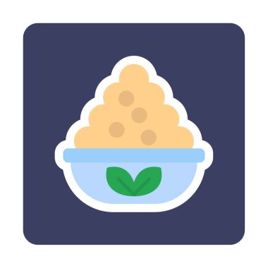 Düz kase mayalı, basit tasarım.