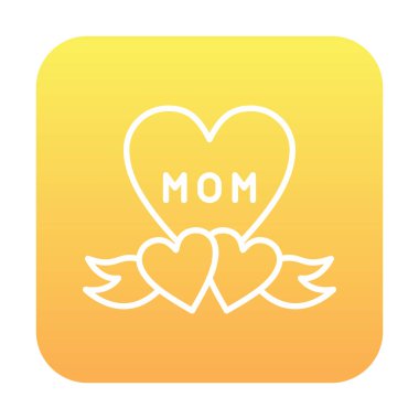 Anneler günü ikonu. Vektör illüstrasyonu. 