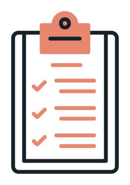 Pano düz simgesinin vektör illüstrasyonu