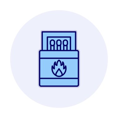 Basit düz eşleştirme simge vektör illüstrasyonuName 