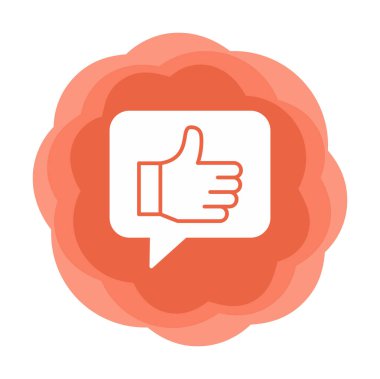 başparmak yukarı Web simgesi, vektör çizim                   