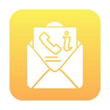 e- posta, zarf web simgesi, vektör illüstrasyonu