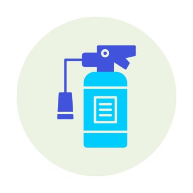 Yangın söndürme simgesinin vektör çizimi                            