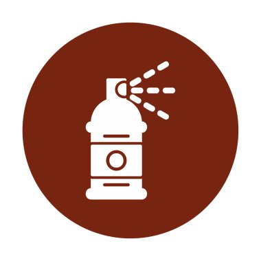 Boya spreyi ikon vektör illüstrasyon tasarımı