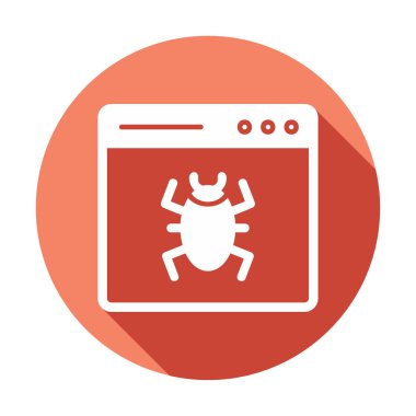 Yasak web sitesi vektör simgesi 