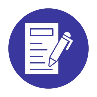 Basit düz Kopyalama simgesi vektör tasarımı