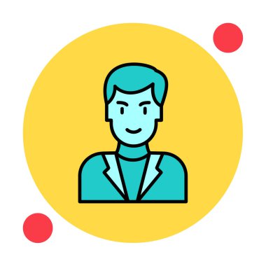 Doktor simgesinin vektör çizimi