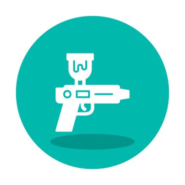 Spray Gun icon vector illustration