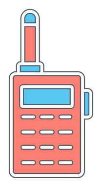 Walkie Talkie modern icon vector illustration                                