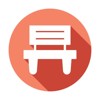 bank simgesi, vektör illüstrasyonu basit tasarım