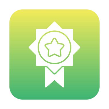 Ödül ikonu vektör illüstrasyonu. Ödül                        