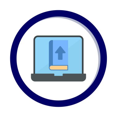 Ok işaret simgesi vektör illüstrasyonunu yükle