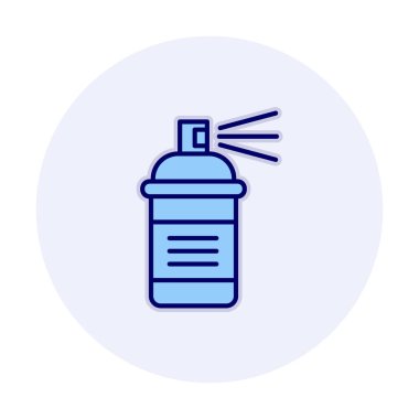 Boya spreyi ikon vektör illüstrasyon tasarımı