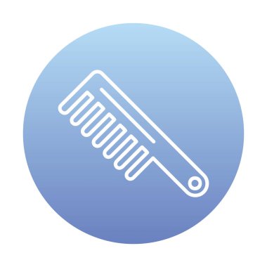 Tarak. Web simgesi basit illüstrasyon 