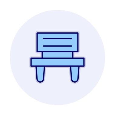 bank simgesi, vektör illüstrasyonu basit tasarım