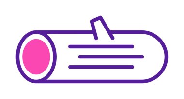 Günlük simgesi. Web basit illüstrasyonu 