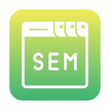 Web tarayıcı simgesi, vektör illüstrasyonu basit tasarım