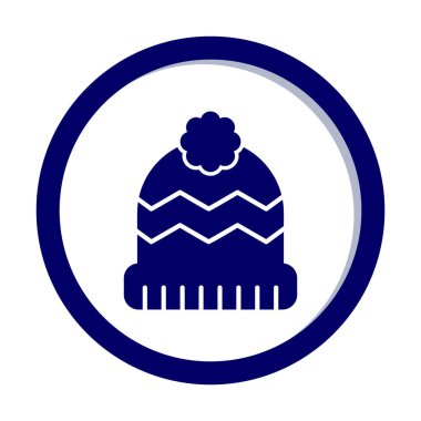 Beanie icon vector illustration 