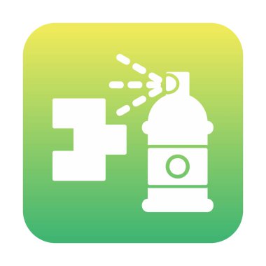 Graffiti web simgesi, vektör illüstrasyonu 