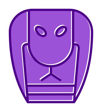 Kobra simgesi vektör illüstrasyon tasarımı