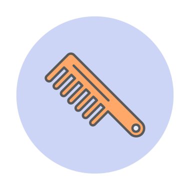 Tarak. Web simgesi basit illüstrasyon 