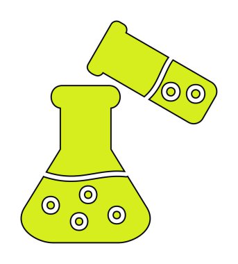 Şişesi web simgesi, vektör çizim  