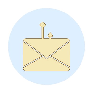 Basit düz fonlama simgesi illüstrasyonu  