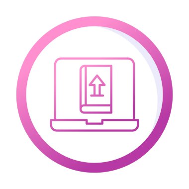 Ok işaret simgesi vektör illüstrasyonunu yükle