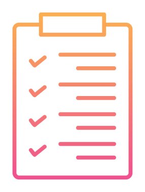 Pano düz simgesinin vektör illüstrasyonu