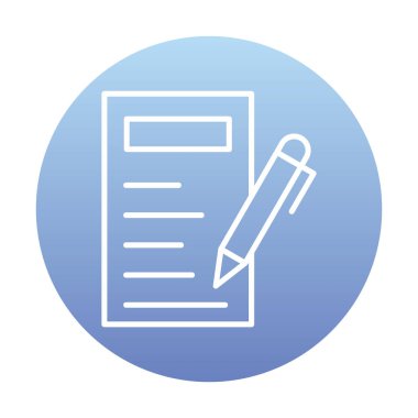 Basit düz Kopyalama simgesi vektör tasarımı