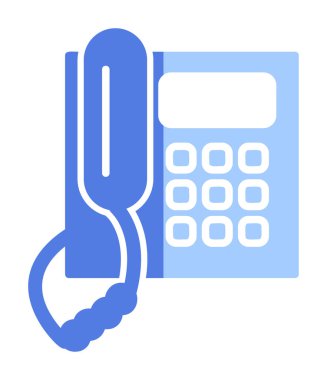 eski telefon vektör çizimi tasarımı