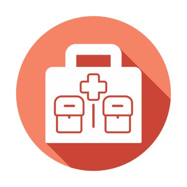 İlk yardım kiti vektör illüstrasyonu