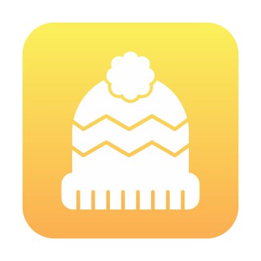 Beanie icon vector illustration 