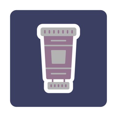 Modern Yağlı Boya simgesinin vektör çizimi                      