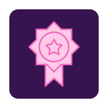 Ödül ikonu vektör illüstrasyonu. Ödül                        