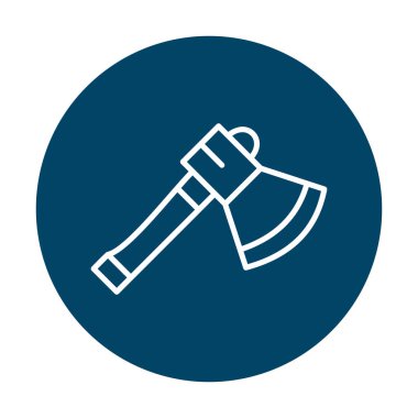 Balta. Web simgesi basit illüstrasyon