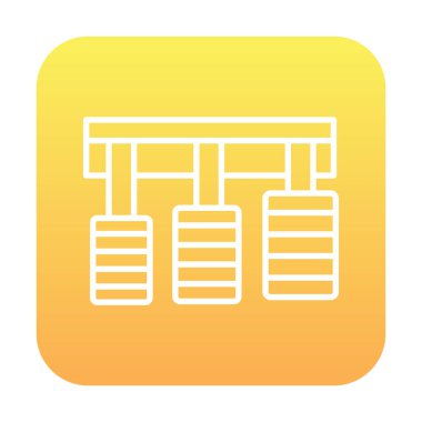 Araba pedalları web tasarım ikonu. Beyaz arkaplanda vektör illüstrasyonu