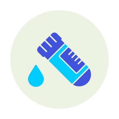 Kan Test Ağı simgesi, vektör illüstrasyonu