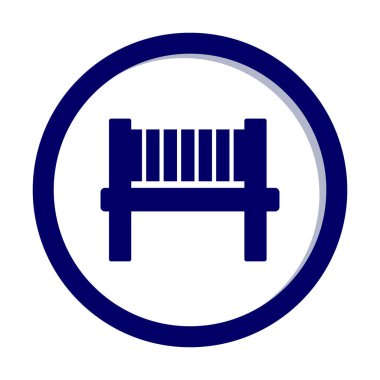 bank simgesi, vektör illüstrasyonu basit tasarım