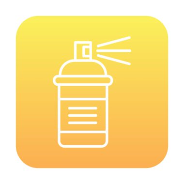 Boya spreyi ikon vektör illüstrasyon tasarımı