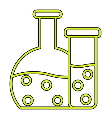 Şişesi web simgesi, vektör çizim  