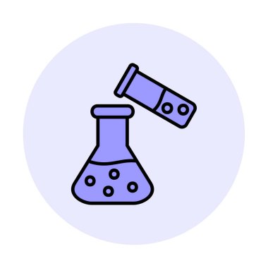 Şişesi web simgesi, vektör çizim  