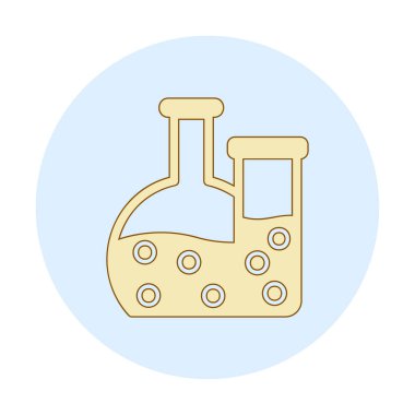 Şişesi web simgesi, vektör çizim  