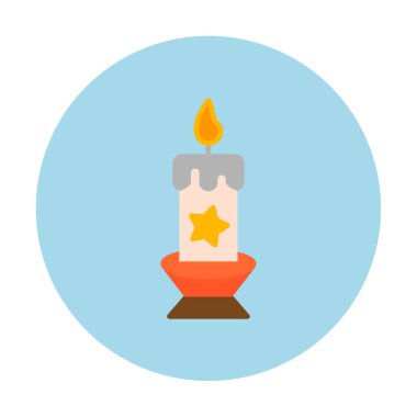 Mum web simgesi, vektör çizim