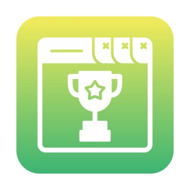 düz kupa kupa vektör illüstrasyonu