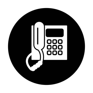 eski telefon vektör çizimi tasarımı